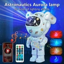 Jeux De Lumière Forme Robot - Projecteur Galaxy Avec Minuterie Et Haut-Parleur Bluetooth À Distance 