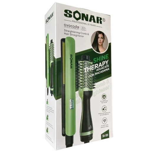 Brosse Soufflante Et Lisseur Compact 1000W 