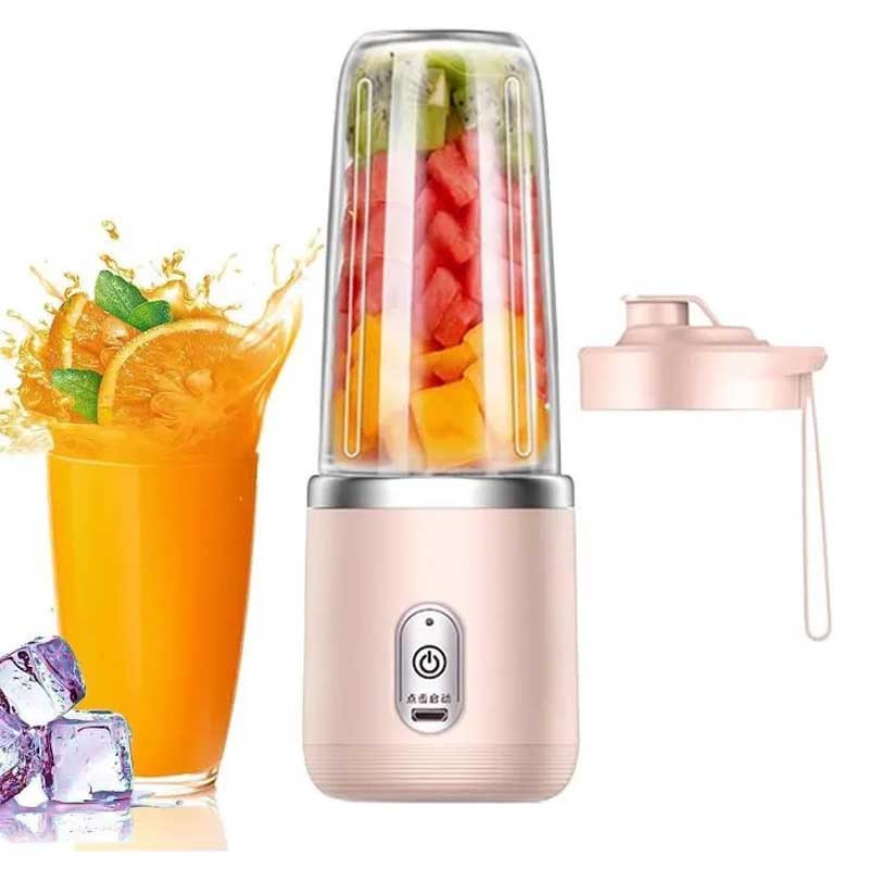 Blender Portable Multifonction - Puissance : 40 W  Capacité : 400 ml  - Nombre de vitesses : 1 -  Tension : 5 volts - Matériau de la lame : Acier inoxydable - Conception à 6 lames - Matériau : PP + PC - Capacité de la batterie : 2000 mah -  Vitesse de rotation : 21 000 tr/min - Temps de charge : 3-4h - Mode d'alimentation : USB -  Dimensions : 20 x9 x 9cm - Couleur : Vert