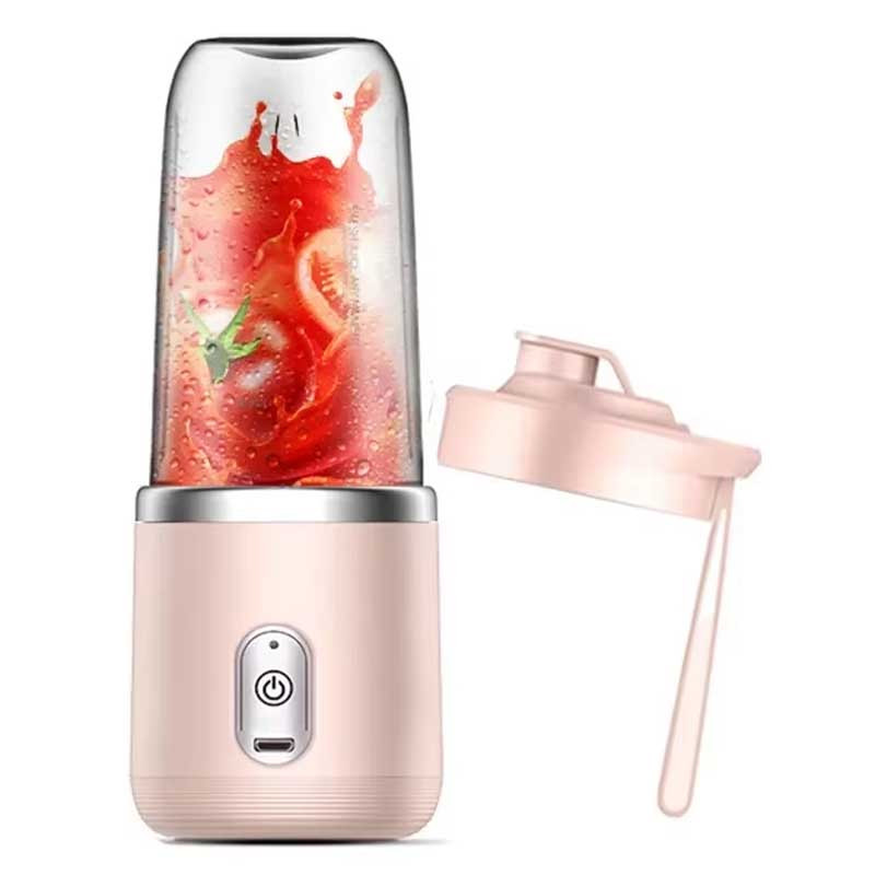 Blender Portable Multifonction - Puissance : 40 W  Capacité : 400 ml  - Nombre de vitesses : 1 -  Tension : 5 volts - Matériau de la lame : Acier inoxydable - Conception à 6 lames - Matériau : PP + PC - Capacité de la batterie : 2000 mah -  Vitesse de rotation : 21 000 tr/min - Temps de charge : 3-4h - Mode d'alimentation : USB -  Dimensions : 20 x9 x 9cm - Couleur : Vert