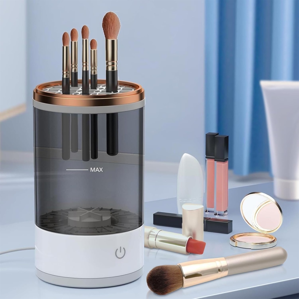 Nettoyeur de brosse de maquillage électrique 