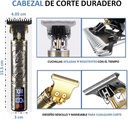 DALING Tondeuse Cheveux Rechargeable Professionnelle Avec Ecran LCD 1500 MAh 