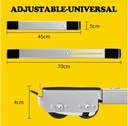 Lot De 2 Support À Roulettes Pour Gros Appareils Électroménagers Et Meubles 