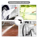 Nettoyeur Haute Pression Sans Fil Avec 2 Batteries Rechargeable 48V 