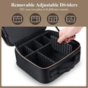 Organisateur De Maquillage Multifonctionnel Avec Miroir LED 