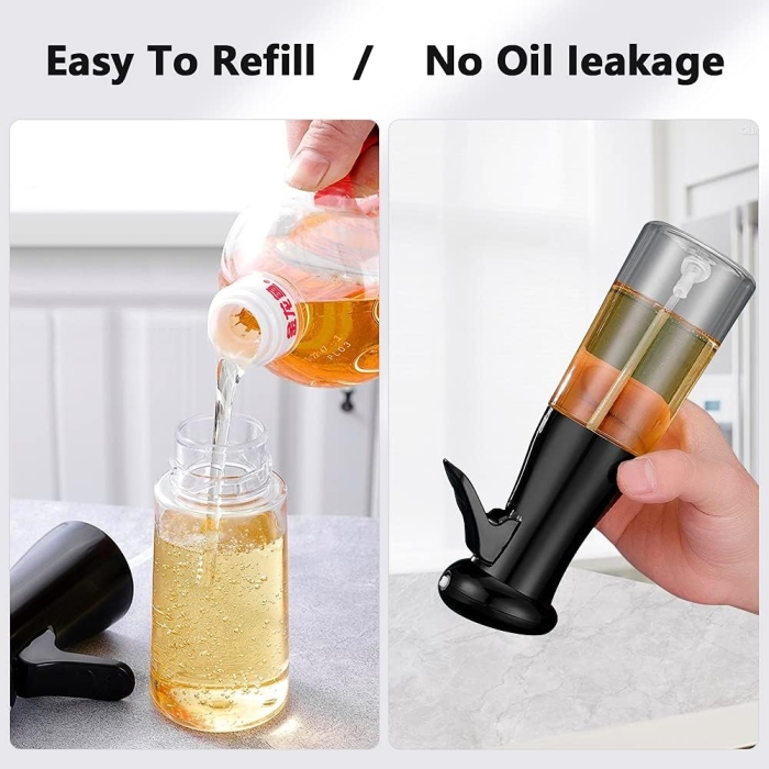 Vaporisateur Huile Et Vinaigre 210 ML Spray En Verre 