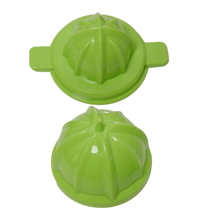 FLORENCE Presse-Agrumes Électrique 450W – 2 Cônes – Avec Bec Inox Anti-Goutte - Vert- 
