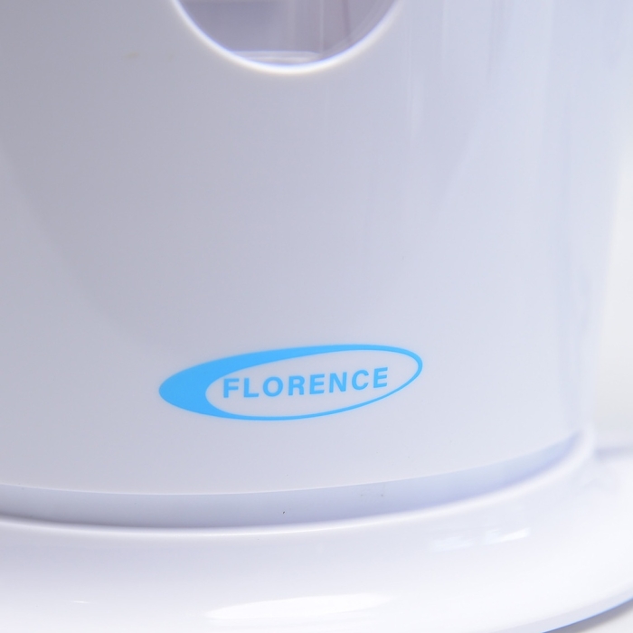 Florence Presse-Agrumes Électrique 100W – 0,8L – Bidirectionnel –Blanc 