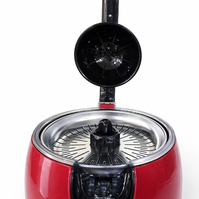 FLORENCE Presse-Agrumes Électrique 450W – 2 Cônes – Avec Bec Inox Anti-Goutte 