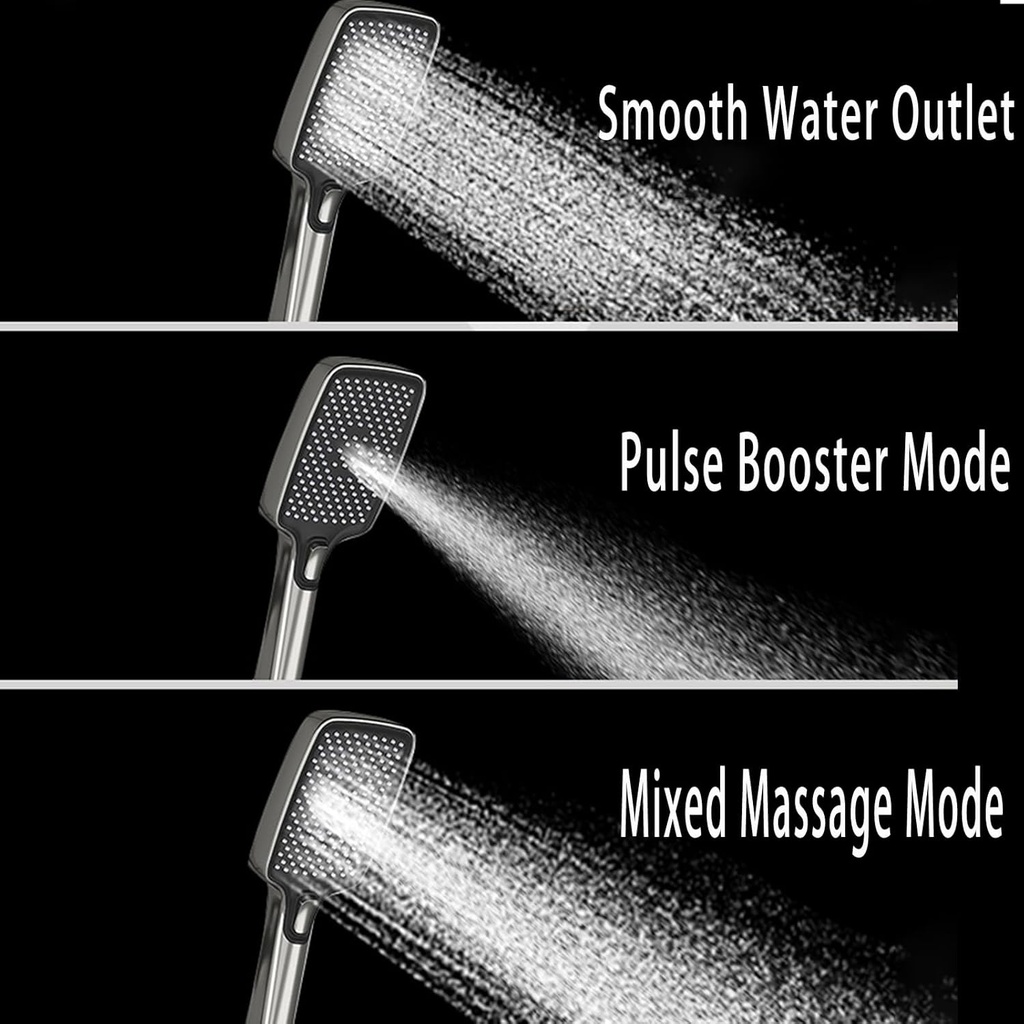 Ensemble De Douche Thermostatique  Avec Affichage LED Et Lumière 