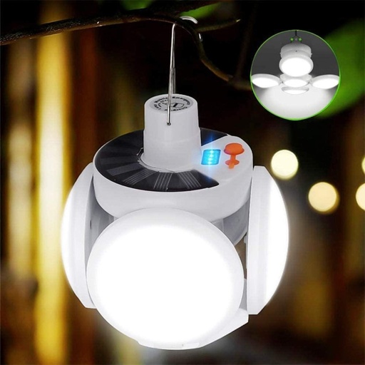 Lampe led pliable solaire rechargeable 