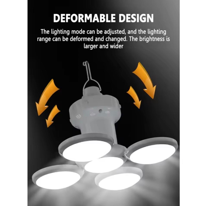 Lampe led pliable solaire rechargeable 