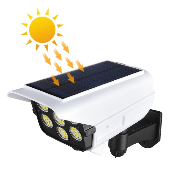 Applique Solaire Avec Détecteur De Mouvement Forme Caméra 