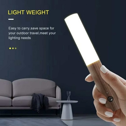 Applique Murale À LED Rechargeable Avec Détecteur Mouvement 