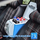 Conservateur Température Électrique De Voiture Portable 7,5L 12V 