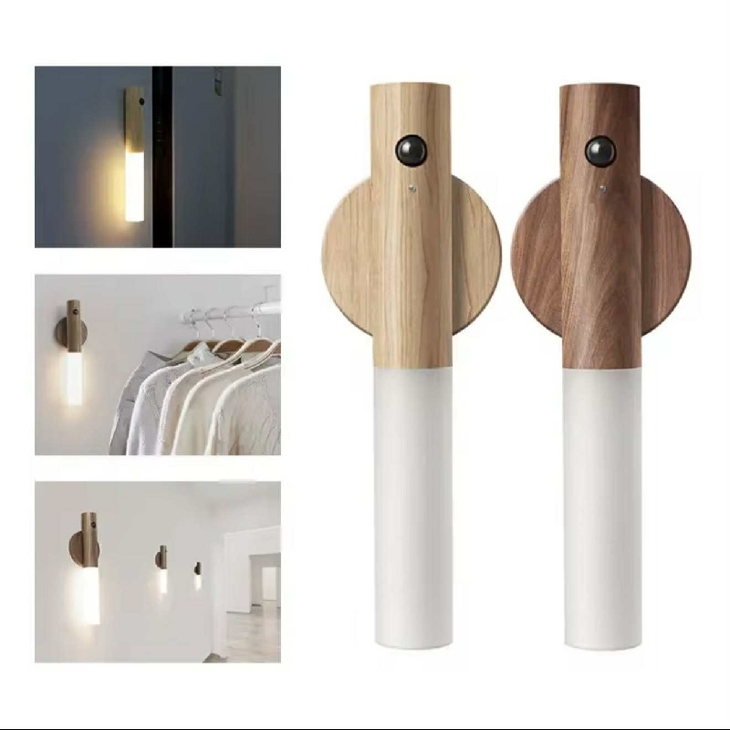 Applique Murale À LED Rechargeable Avec Détecteur Mouvement 