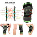 Genouillère De Compression Élastique - Réglable - Haute Qualité 