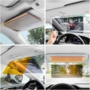 Pare-Soleil De Voiture Anti-Éblouissement 2-En-1 Jour Et Nuit 