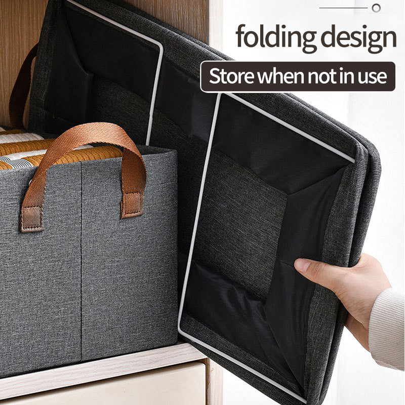 Boîte de rangement domestique pliable