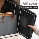 Boîte de rangement domestique pliable