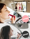 Miroir de Pare-Soleil de Voiture pour Maquillage