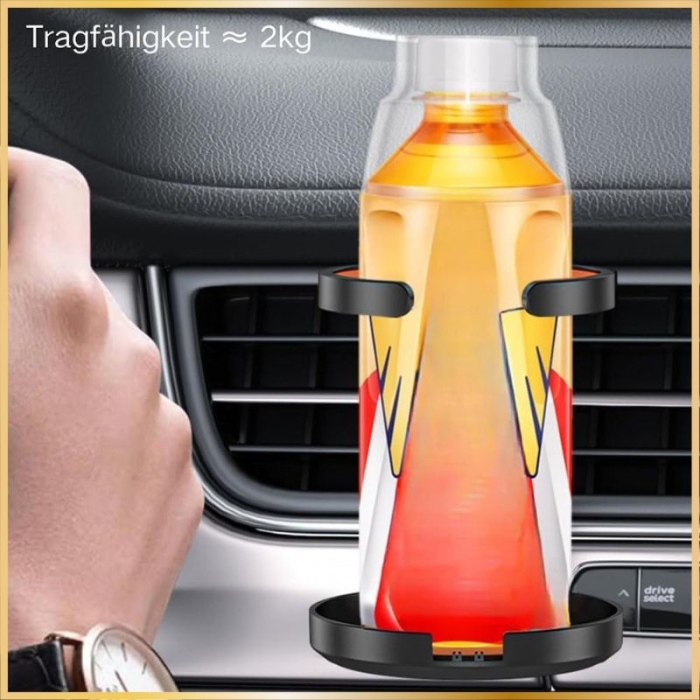 Support Magnétique Voiture 2 En 1 Téléphone & Gobelet 
