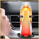 Support Magnétique Voiture 2 En 1 Téléphone & Gobelet 