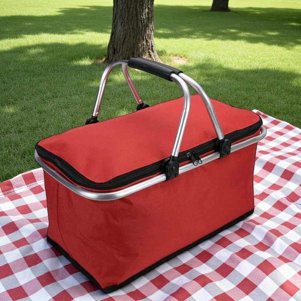 PANIER DE PIQUE-NIQUE ISOTHERME PLIABLE 