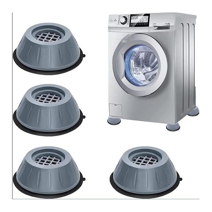 Lot De 4 Tampons Anti Vibrations Et Antidérapant Pour Machine À Laver 