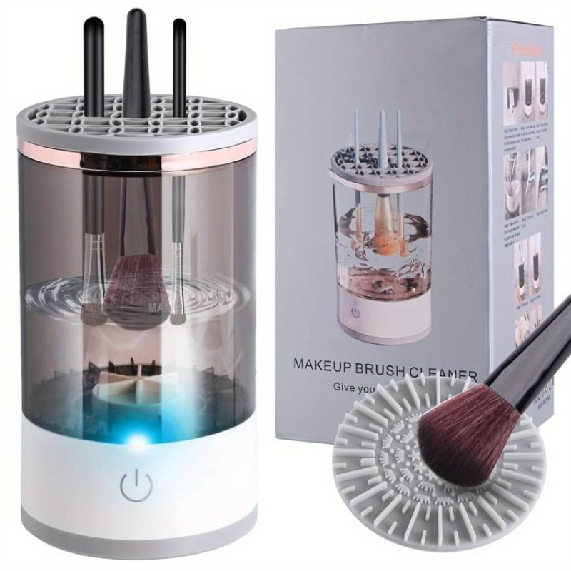 Nettoyeur de brosse de maquillage électrique 