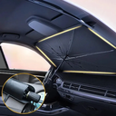 PARE SOLEIL EN FORME PARAPLUIE POUR PARE-BRISE DE VOITURE - NOIR