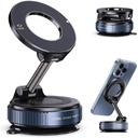 Support Téléphone Voiture Magnétique à Ventouse – Fixation Puissante & Rotation 360°