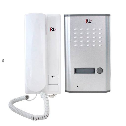 Interphone audio filaire encastrable RL-3208A 