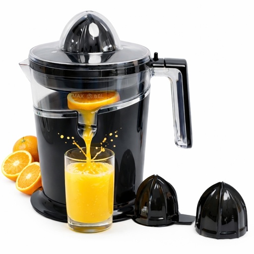 Florence Presse-Agrumes Électrique 100W – 0,8L – Bidirectionnel –Noir 