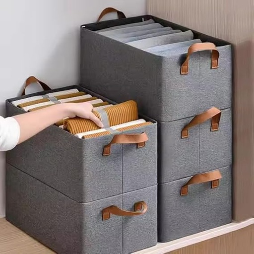 Boîte de rangement domestique pliable
